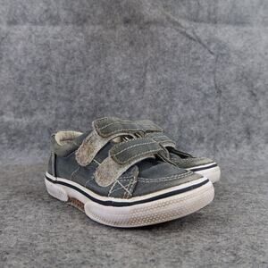 Sperry Shoes Kids 5.5 Casual Sneaker Halyard Canvas Double Strap Baby Toddler